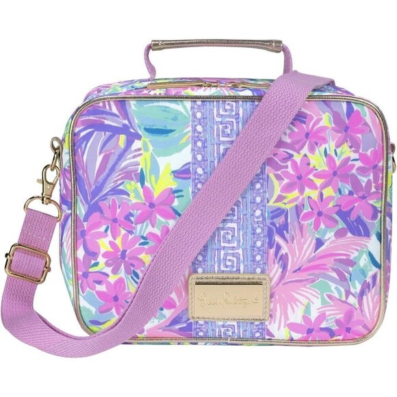Insulated Lunch Box for Women Cooler Bag Shoulder Strap - Picture 1 of 6